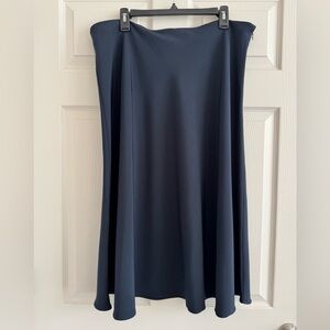 Halogen Classic Navy A-Line Skirt